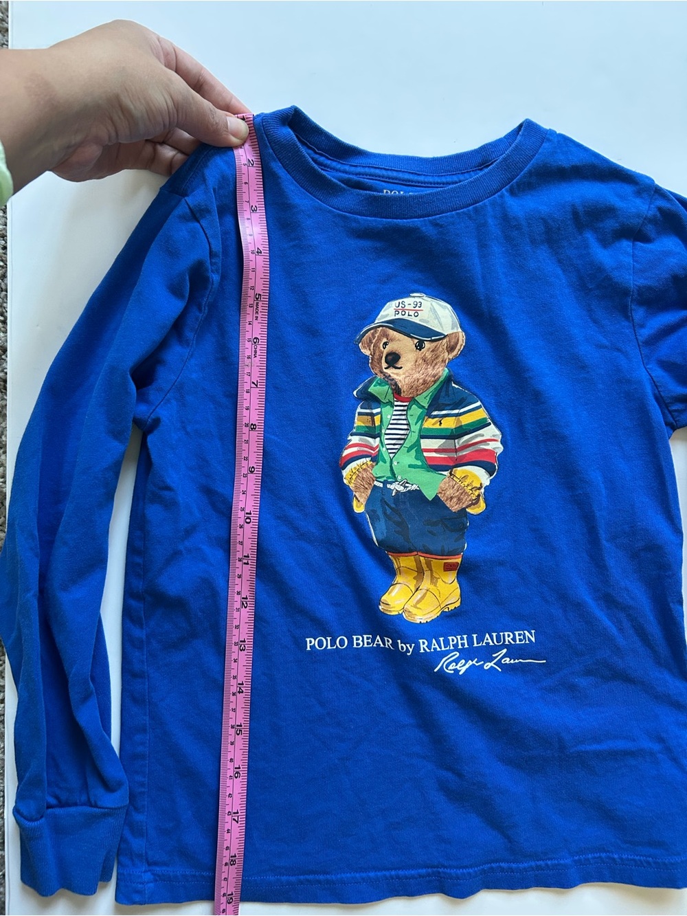 Ralph Lauren Little Boys Polo Bear Cotton Jersey Long-Sleeve Tee - Picture 6 of 11